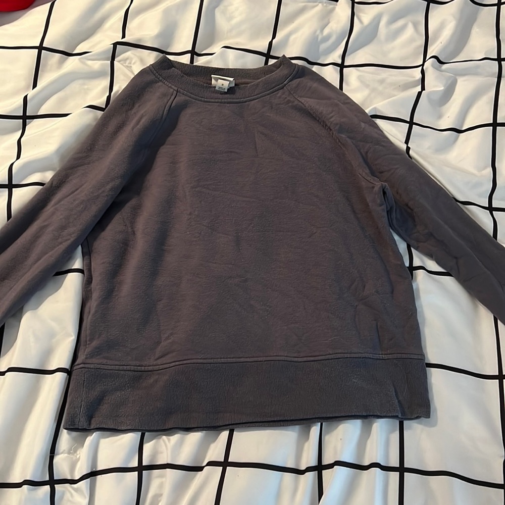 A new day plain comfy grey sweater